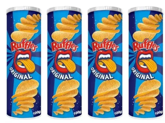 Batata Ruffles Tira Onda Elma Chips Original 100g