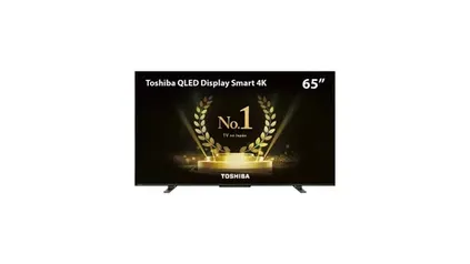 Smart TV QLED 65'' 4K Toshiba 65M550LS VIDAA 3 HDMI 2 USB Wi-Fi - TB015M