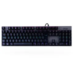 Teclado Mecânico Gamer Dazz 3x PRO V2, RGB, Switch Huano Blue, Anti-Ghost, Abnt2, Preto - 62000099