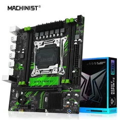  MACHINIST-X99 Placa-mãe PR9, LGA 2011-3, CPU Intel Xeon E5 V3 e V4, RAM DD