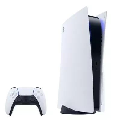 Sony PlayStation 5 825GB Standard Cor Branco e Preto