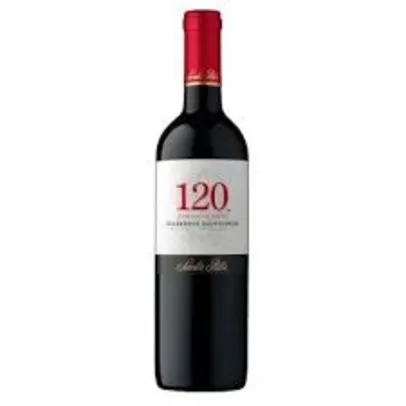 Vinho Chileno Tinto 120 SANTA RITA Cabernet Sauvignon Garrafa 750ml