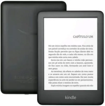 [CLIENTE OURO] Kindle 10ª Geração Tela 6” 8GB Wi-Fi Luz Embutida - branco | R$ 222