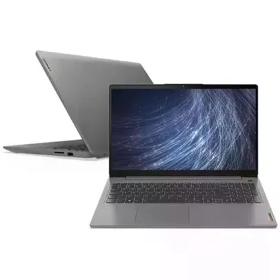 Notebook Lenovo Ultrafino IdeaPad 3 R7-5700U 15.6" AMD Radeon Graphics 12GB 512GB SSD Linux