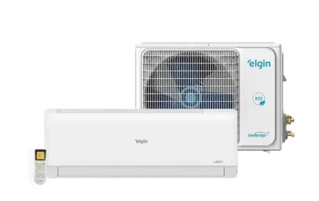 Ar Condicionado Split Hi Wall Elgin Eco Inverter II WIFI 12000 BTU/h Quente Frio 45HJQI12C2WB  220 Volts