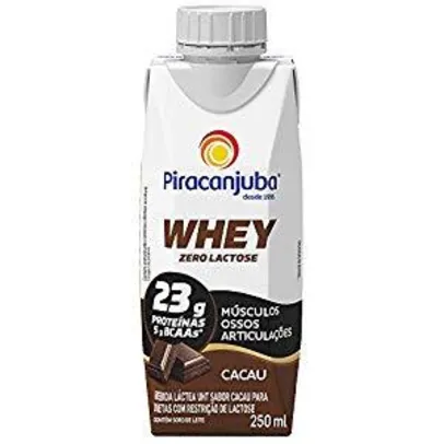 [Prime] Compre 4 produtos Piracanjuba Zero Lactose e ganhe 20% OFF