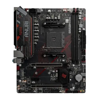 Placa mae Pichau Danuri B550M-PX, DDR4, Socket AM4, M-ATX, Chipset AMD B550, PCH-DNRB550M-PX