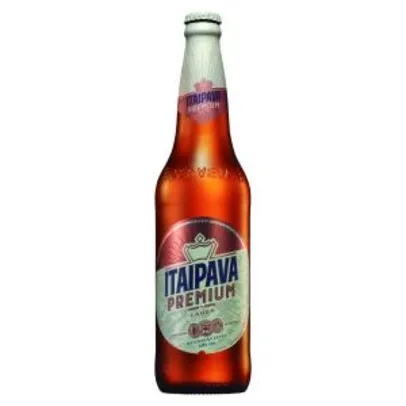 Cerveja ITAIPAVA Premium Garrafa 600ml | R$2