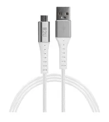 [PRIME] Cabo MICRO USB Energy2u, 1.5 M - Branco | R$18