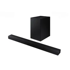 Soundbar Samsung HW-A555 com 2.1 Canais Potência de 410W RMS Bluetooth e Subwoofer sem Fio