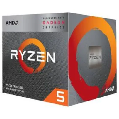 Processador AMD Ryzen 5 3400G (Boleto a vista) | R$ 1069,00