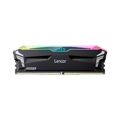 Memória Lexar Ares, RGB, 32GB (2x16GB), 6000MHz, DDR5, CL34, Preto - LD5FU016G-R6000GDGA