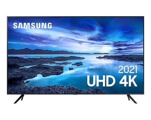 Smart TV LED 58" Samsung Crystal 4K HDR 58AU7700 1xR$2488