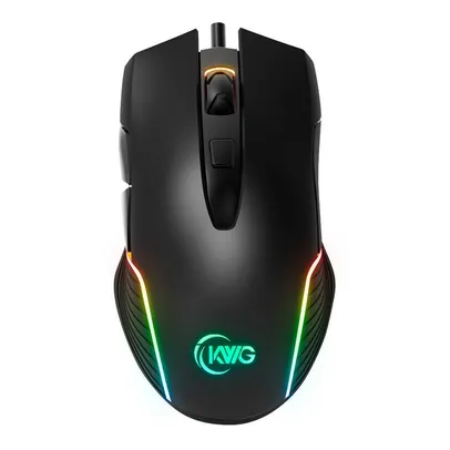 Mouse Gamer KWG Orion M1, 7000 DPI, 6 Botões, Black | R$73