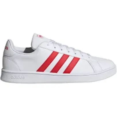 [APP] Tênis Esportivo Grand Court Base Adidas Branco