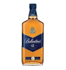 2 unidades. Whisky Ballantine's Escocês 12 Anos 1 L | R$154