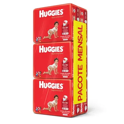 Fralda Huggies Supreme Care G - 192 Fraldas