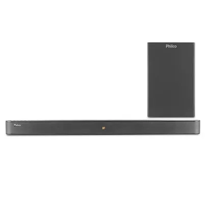 Soundbar Philco PSB04T com 2.1 canais, Bluetooth e Subwoofer sem Fio - 420W