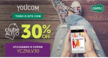 Todo site youcom com 30% de desconto pelo clube alelo