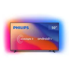  [R$2.199 com AME] Smart TV Philips 50 4K Ambilight 50PUG7907/78 