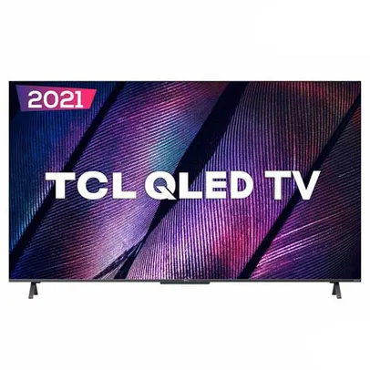 Smart TV TCL 50C725 50" 4K QLED - Google TV e Chromecast embutido