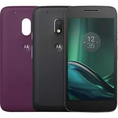 [Submarino] Smartphone Moto G 4 DTV Colors Dual Chip Android 6.0 Tela 5'' 16GB Câmera 13MP - Preto  por R$ 899