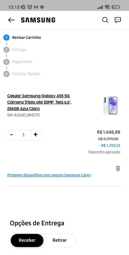 Imagen na descrição da promoção