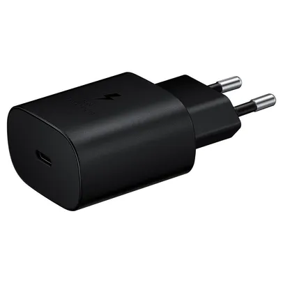 Carregador de Parede Samsung Super Fast Charging 25W, Preto - EP-TA800XBPGBR