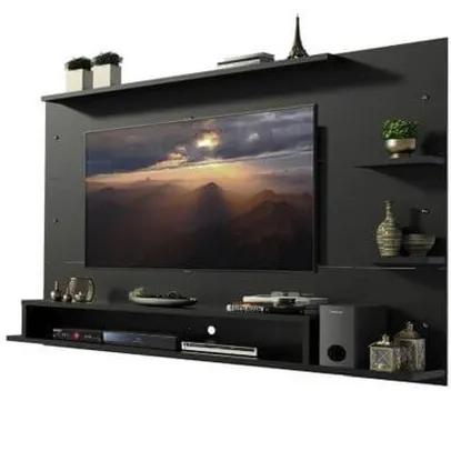 Painel para TV até 60 Polegadas Madesa Alfa Preto