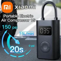 Xiaomi mijia compressor de ar elétrico portátil 1s