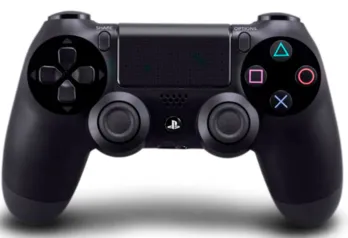 Controle Sem Fio Sony Dualshock 4 Preto - PS4 | R$255