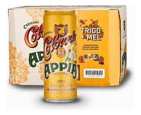 Cerveja Colorado Appia Trigo Com Mel Pack Com 8 Latas 350ml