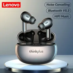 Fone de Ouvido Lenovo-Thinkplus Auricular Bluetooth Sem Fio, Auriculares Esportivos, Binaural, XT88, TWS5.3