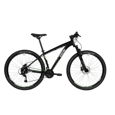 Bicicleta Aro 29 Caloi Flex Quadro 17, Transmissão toda Microshift, Freios Hidráulicos, Trava e K7