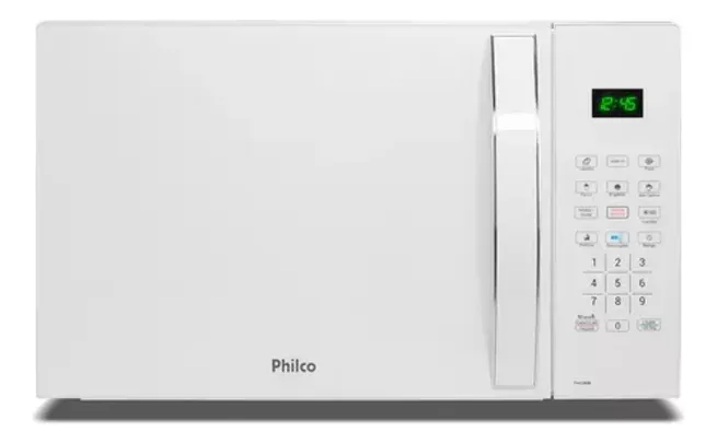 Micro-ondas 34 Litros Philco Pmo34bb Branco 127v