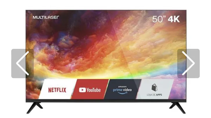 (AME 1499)Smart TV 50 Polegadas 4k Wifi Integrado 