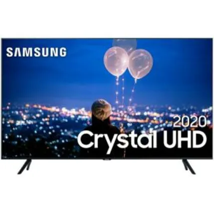 [App + Ame R$2222] Smart TV Samsung 50" Crystal UHD Z | R$2470