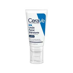 CeraVe, Loção Hidratante para o rosto, com Ácido Hialurônico, Niacinamida, Textura ultra fluida