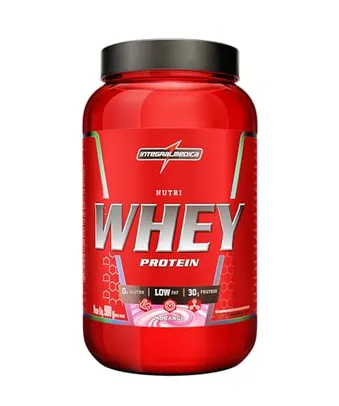 Nutri Whey Protein 907g Integralmedica - Morango