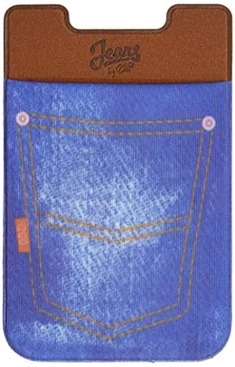 Porta Cartão Para Smartphone Smart Pocket I2GO Jeans - Jeans Fashion Series
