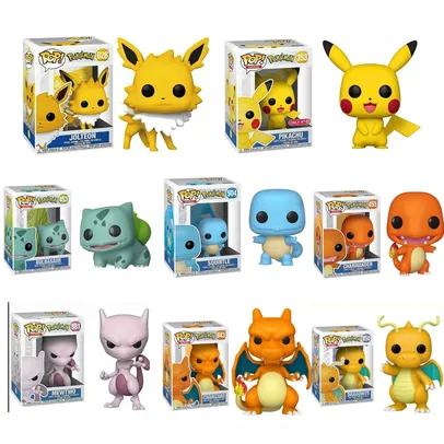 [APP] Bonecos Funko Pokemon - 12 variações diferentes - Leia a descrição