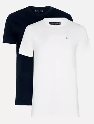 Kit 2 Camisetas Tommy Hilfiger Essential 2un