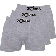 Kit com 3 Cuecas Boxer sem Costura - Zorba