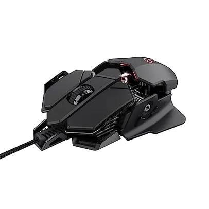 Mouse Gamer RGB TRUST GXT 138 X-Ray 4.000dpi 10 botões programáveis