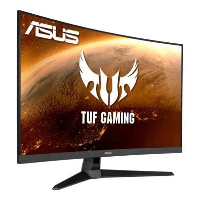 Monitor Gamer ASUS TUF Gaming, 31.5 Pol, Curvo, WideScreen QuadHD, 165Hz, 1ms, HDR, FreeSync Premium, DP/HDMI, VG32VQ1B