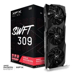 Placa de Vídeo XFX AMD Radeon, RX 6700 XT SWFT 309 , 12GB, GDDR6, RX-67XTYJFDV