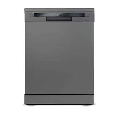 MIDEA LAVA-LOUCAS 14 SERVICOS ‎DWA14S1 CINZA 127V