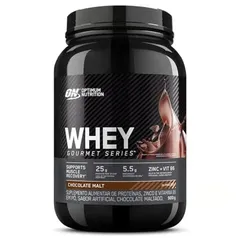 [Novos assinantes] Optimum Nutrition, Gourmet, 100% Whey Protein 900g - Chocolate