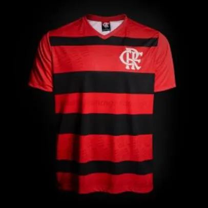 Camisa Flamengo 1995 n° 10, Edição Limitada Masculina, Vermelho e Preto - R$ 70