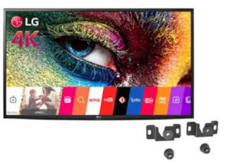 [SUBMARINO]  Smart TV LG LED 43" - 4K + Suporte Universal - Cartão Submarino